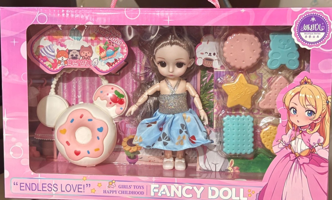 Most Beautiful Cute Barbie doll Set High Quality full (Imported)